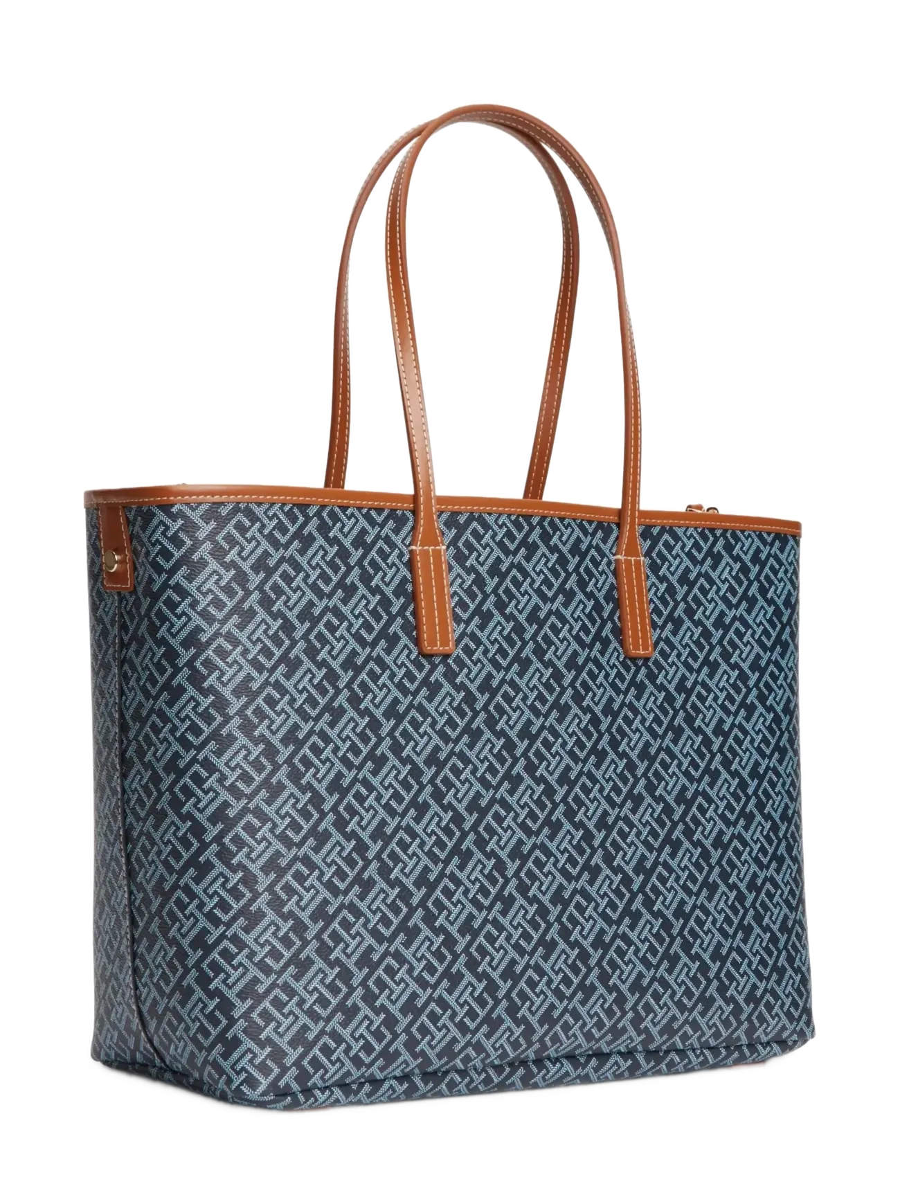 Tommy Hilfiger - TH MONOPLAY TOTE STRIPE LE - blue mix - 2