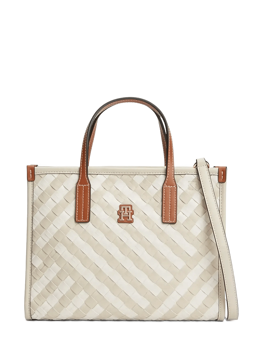 Tommy Hilfiger - TH CITY MINI TOTE - tote-stiilis kotid - neutral mix - 1