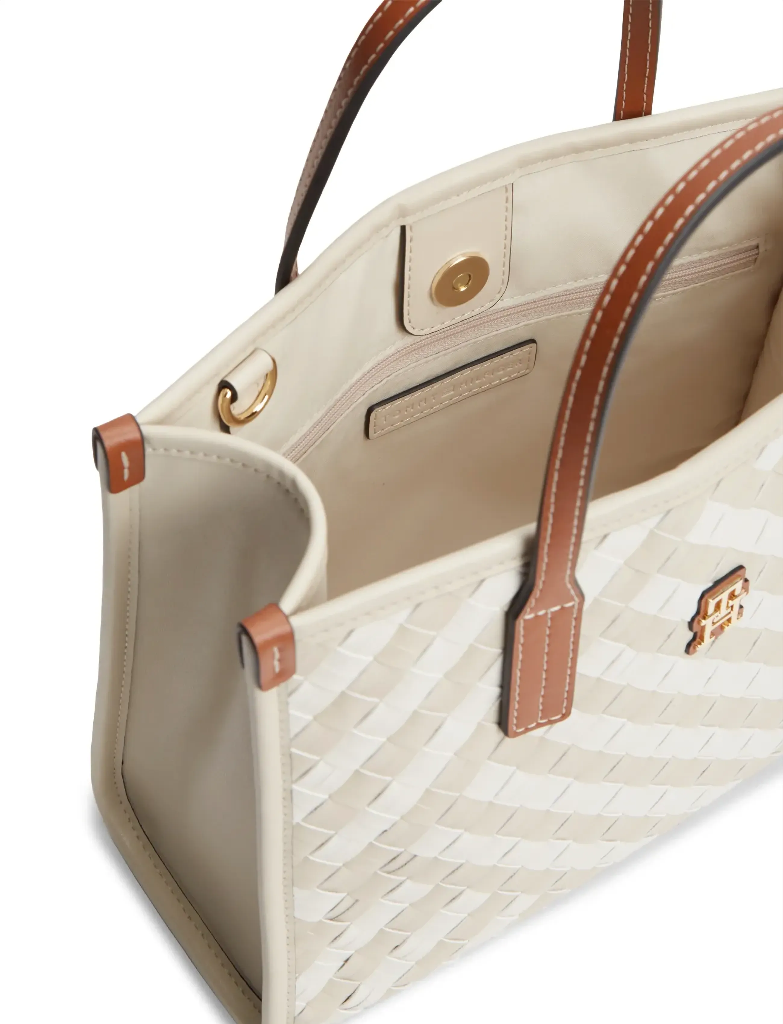 Tommy Hilfiger - TH CITY MINI TOTE - tote bags - neutral mix - 4