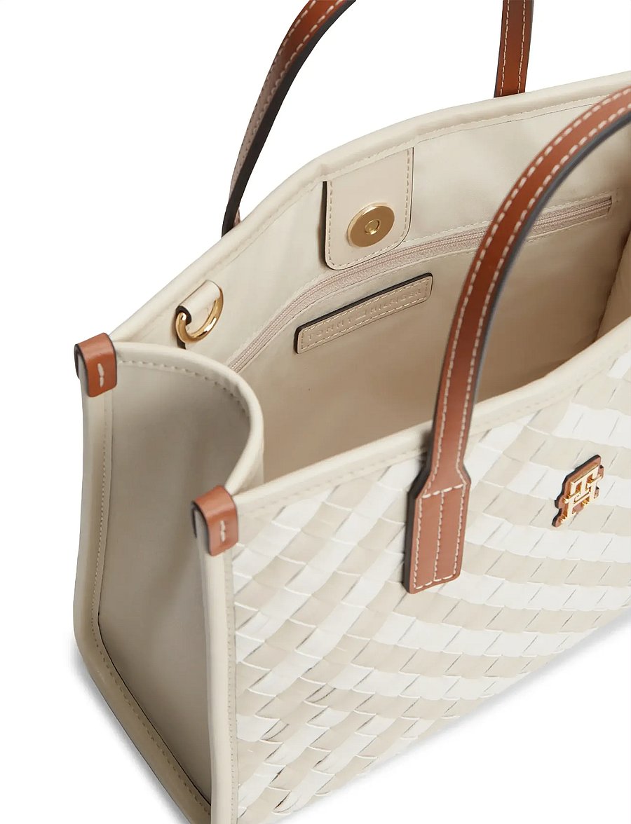 Tommy Hilfiger - TH CITY MINI TOTE - tote-stiilis kotid - neutral mix - 4