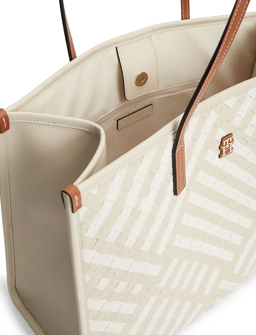 Tommy Hilfiger - TH CITY TOTE - neutral mix - 3