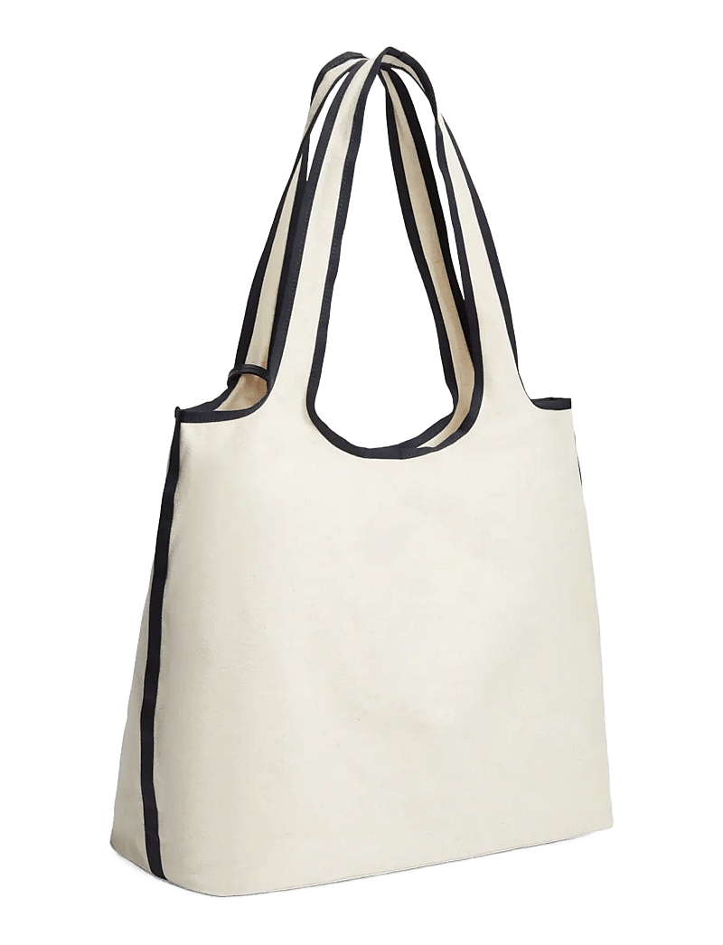 Tommy Hilfiger - TH SUMMER TOTE CANVAS - tote bags - white canvas - 2