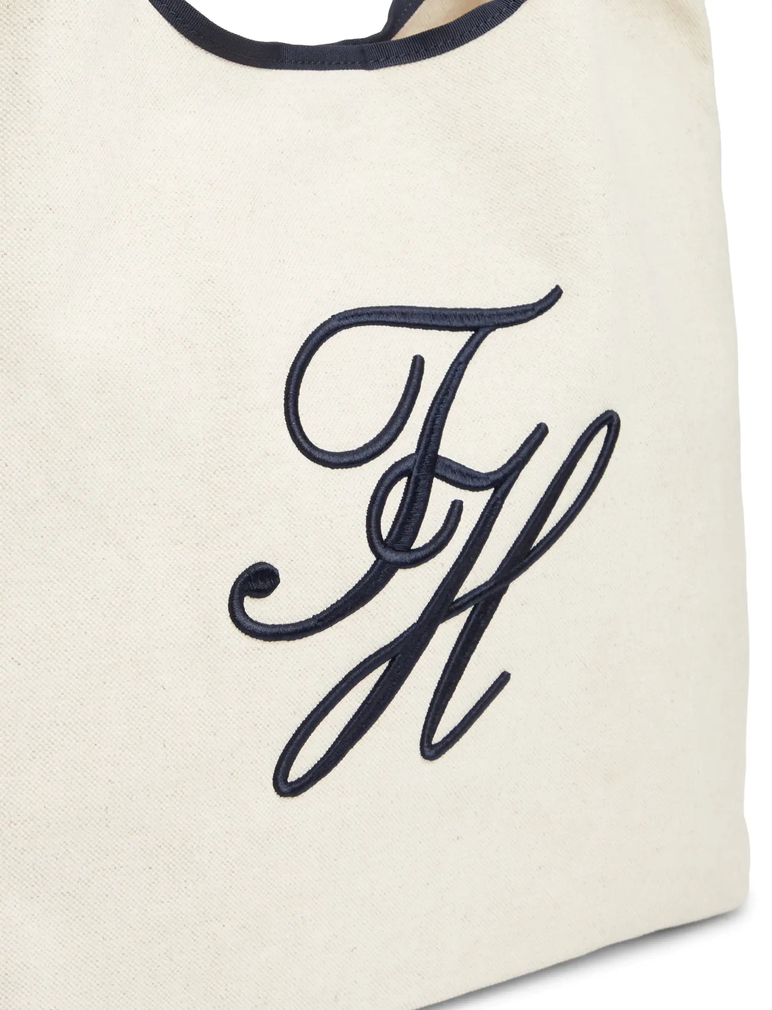 Tommy Hilfiger - TH SUMMER TOTE CANVAS - tote bags - white canvas - 3