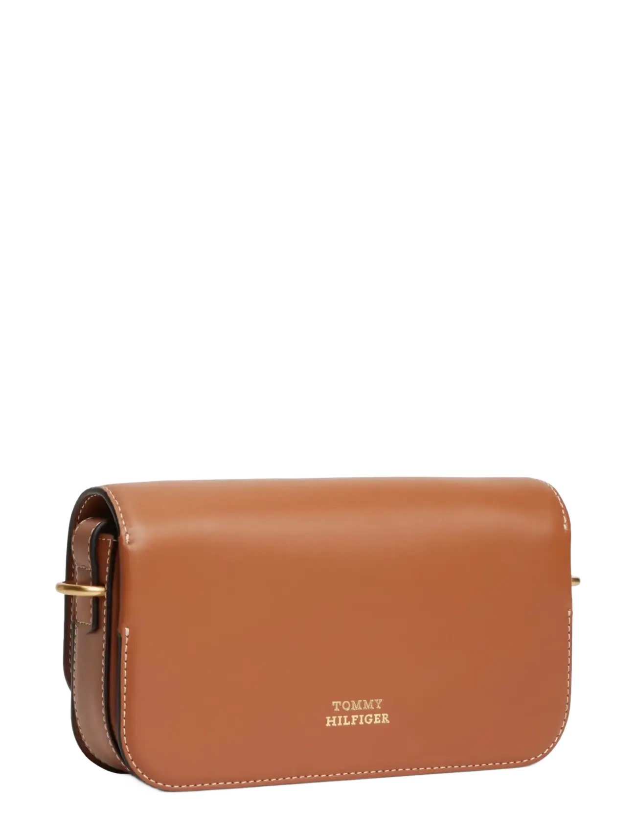 Tommy Hilfiger - TH SCRIPT FLAP CROSSOVER - aksesuarai - cognac - 2