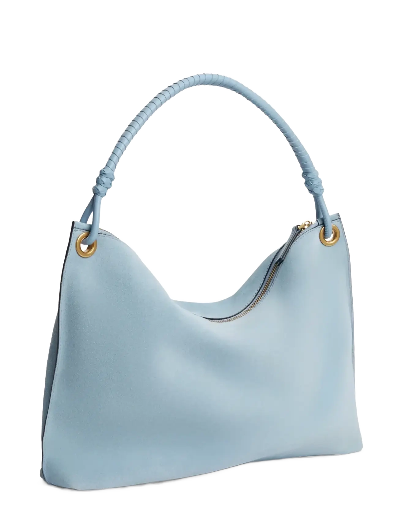 Tommy Hilfiger - TH STATEMENT LEATHER BAG SUEDE - håndtasker - well water - 2