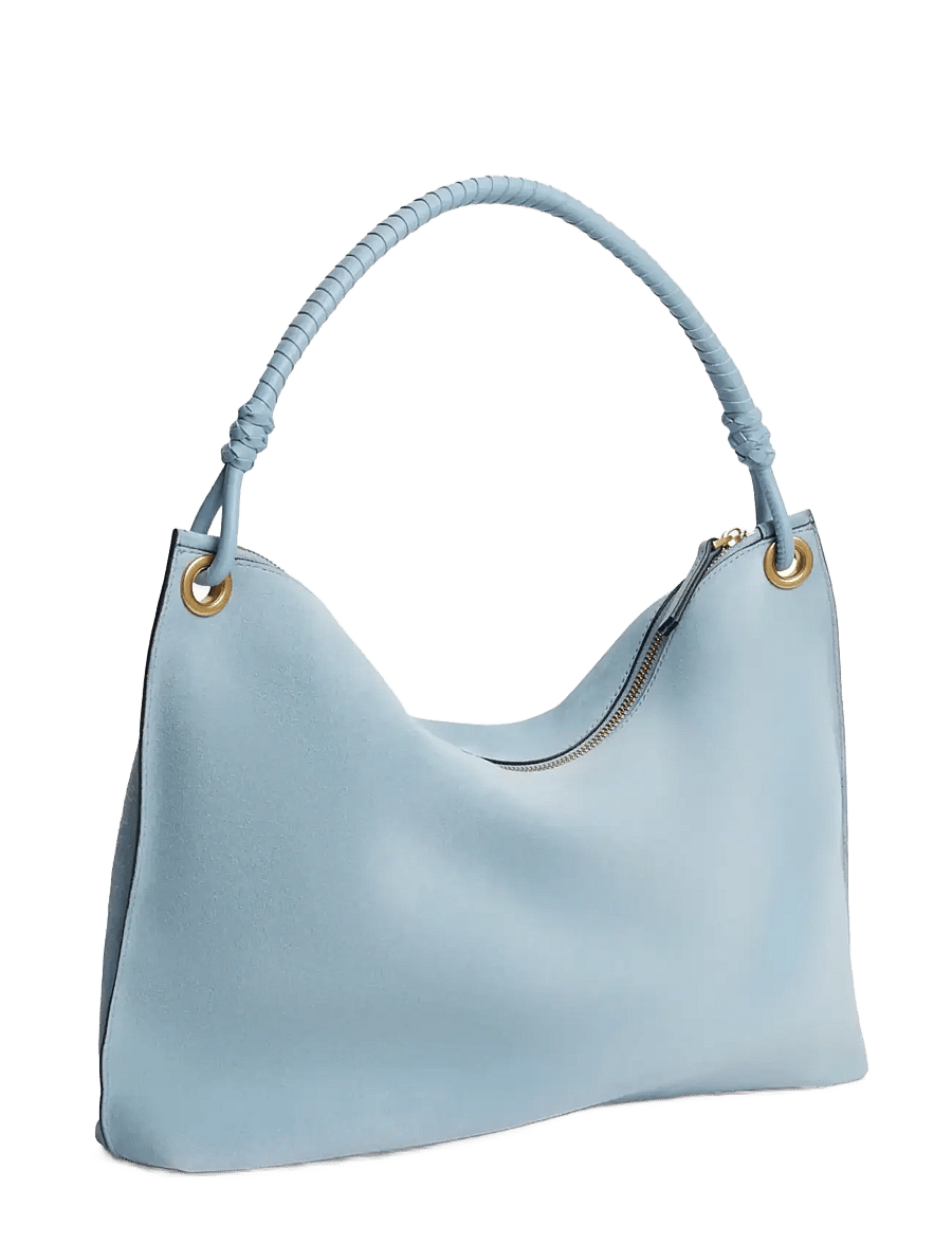 Tommy Hilfiger - TH STATEMENT LEATHER BAG SUEDE - håndtasker - well water - 2
