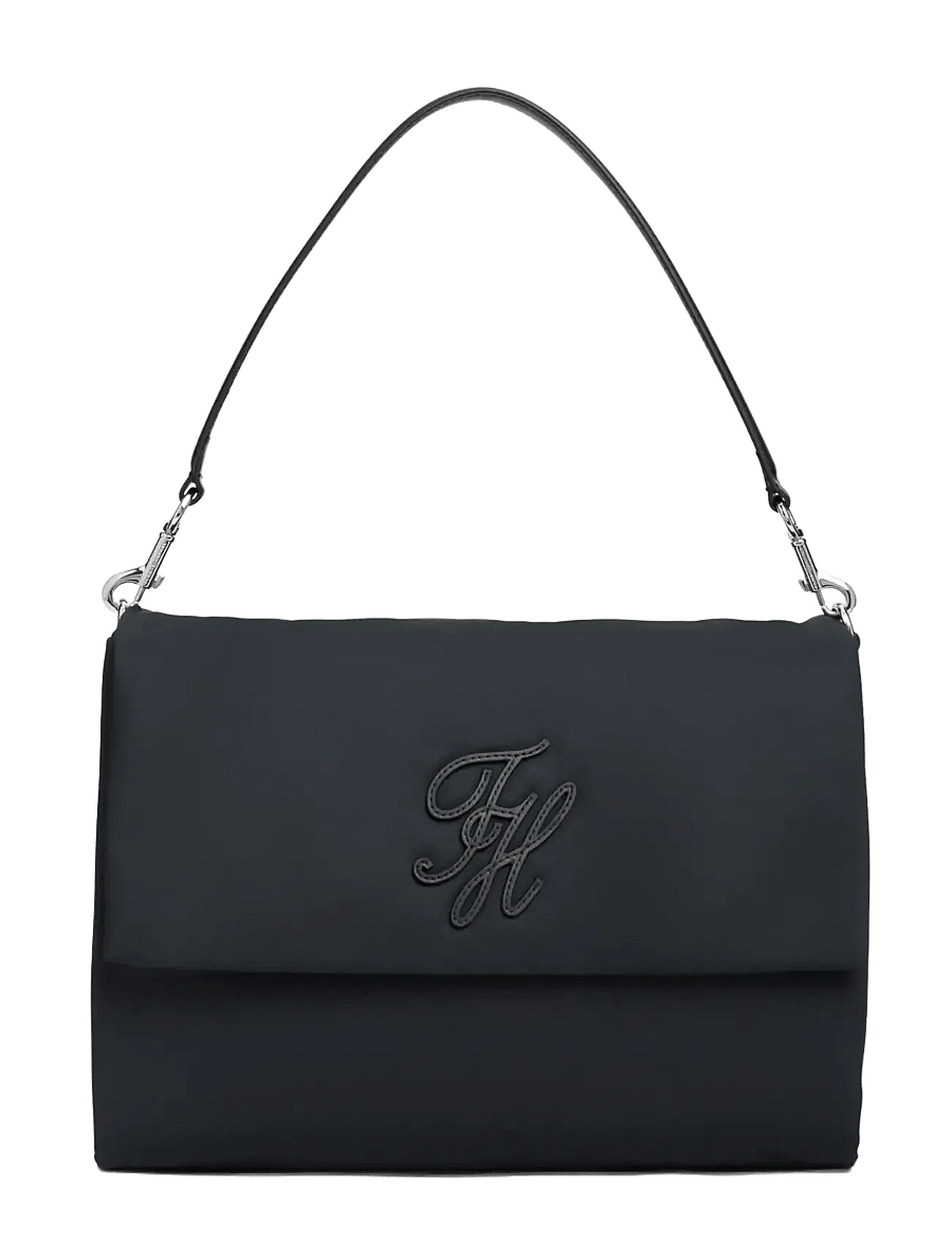 Tommy Hilfiger - TH ELEVATED NYLON SHOULDER BAG - black - 1