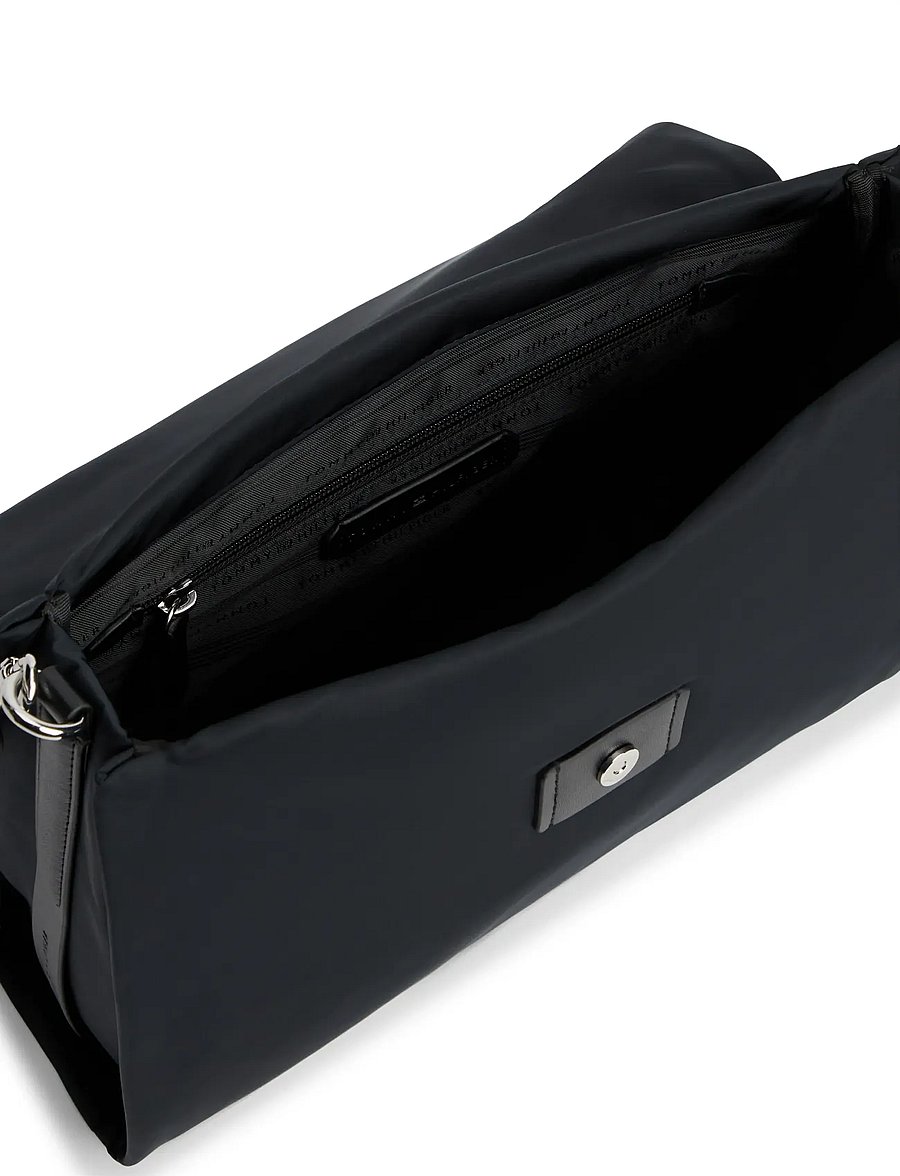 Tommy Hilfiger - TH ELEVATED NYLON SHOULDER BAG - black - 3