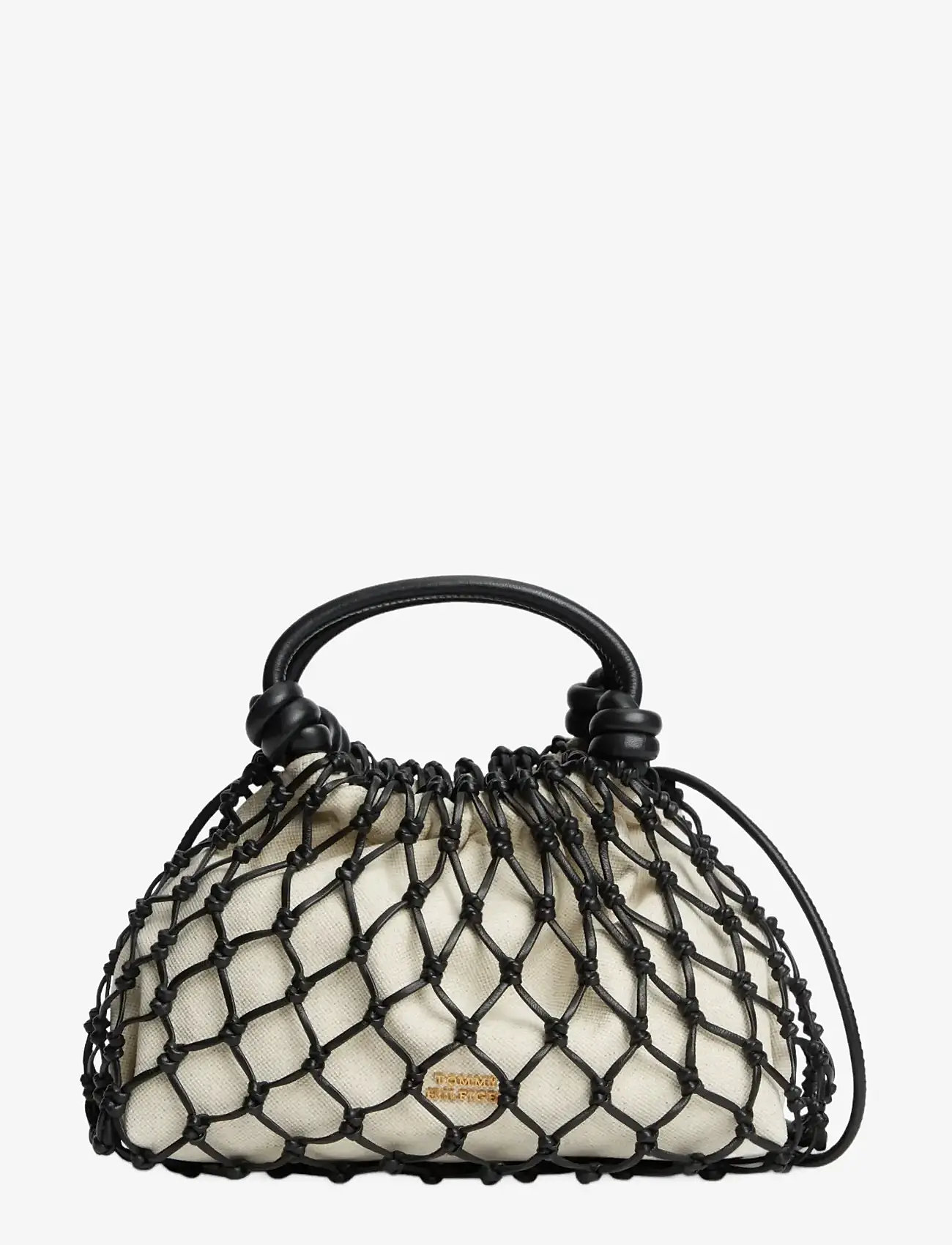 Tommy Hilfiger - TH SOFT L MED CROSSOVER MACRAME - geburtstagsgeschenke - black - 1