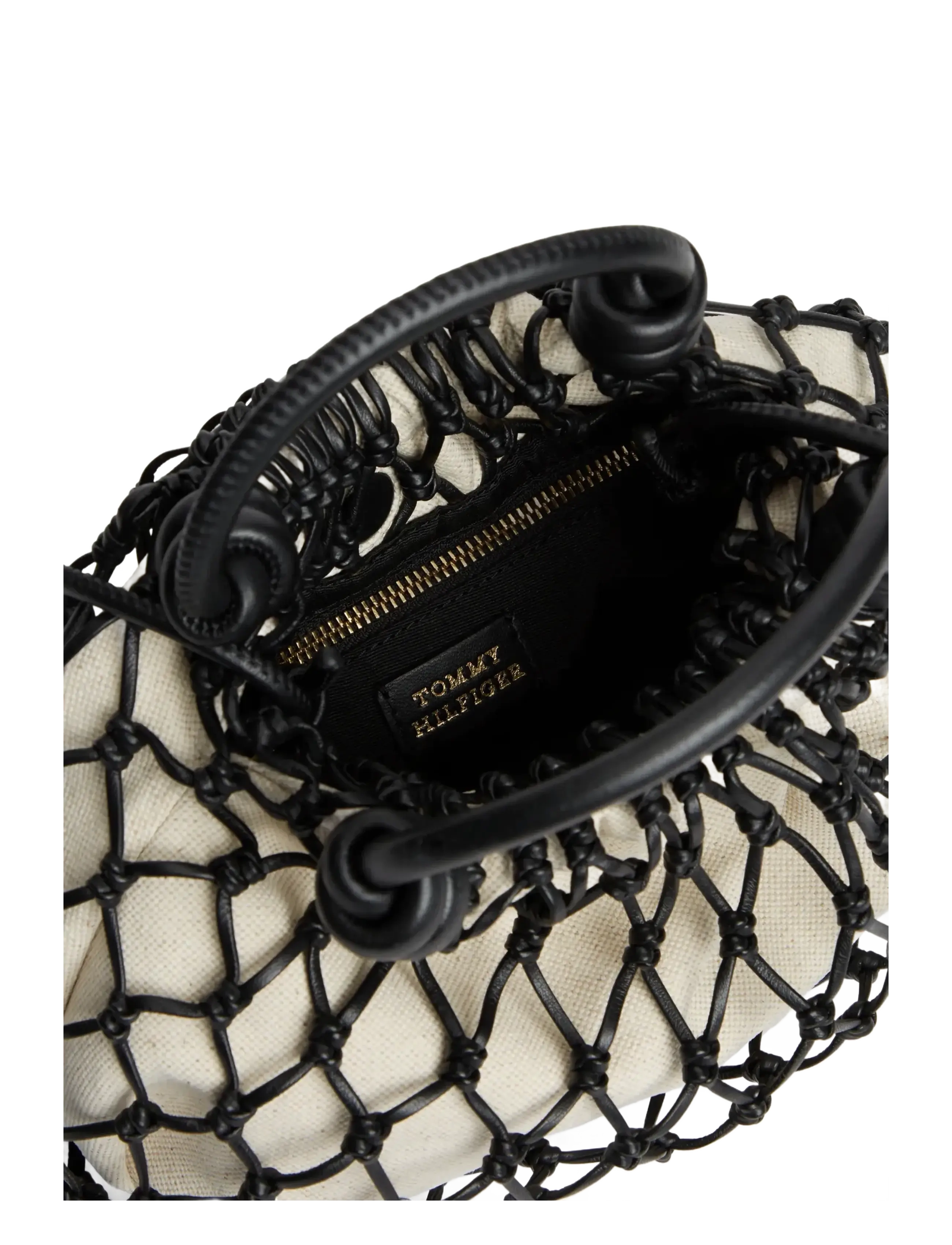 Tommy Hilfiger - TH SOFT L MED CROSSOVER MACRAME - bursdagsgaver - black - 3