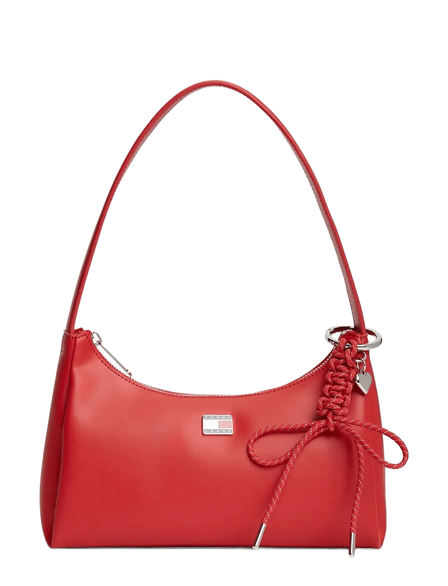 Tommy Hilfiger - TJW CITY CHARM SHOULDER BAG - håndtasker - sapphire red - 1
