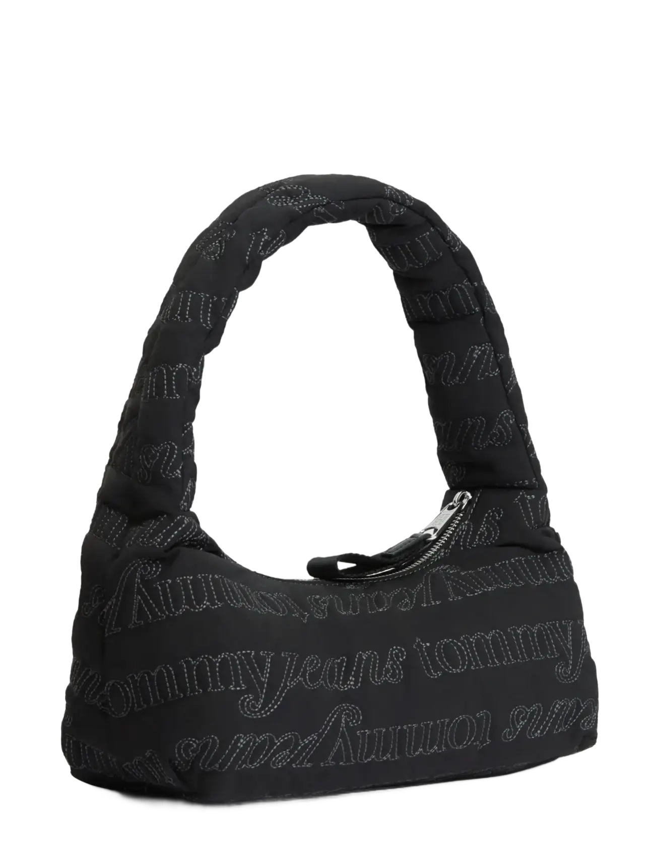 Tommy Hilfiger - TJW ICON AOP SHOULDER BAG - alltags-style - black - 2