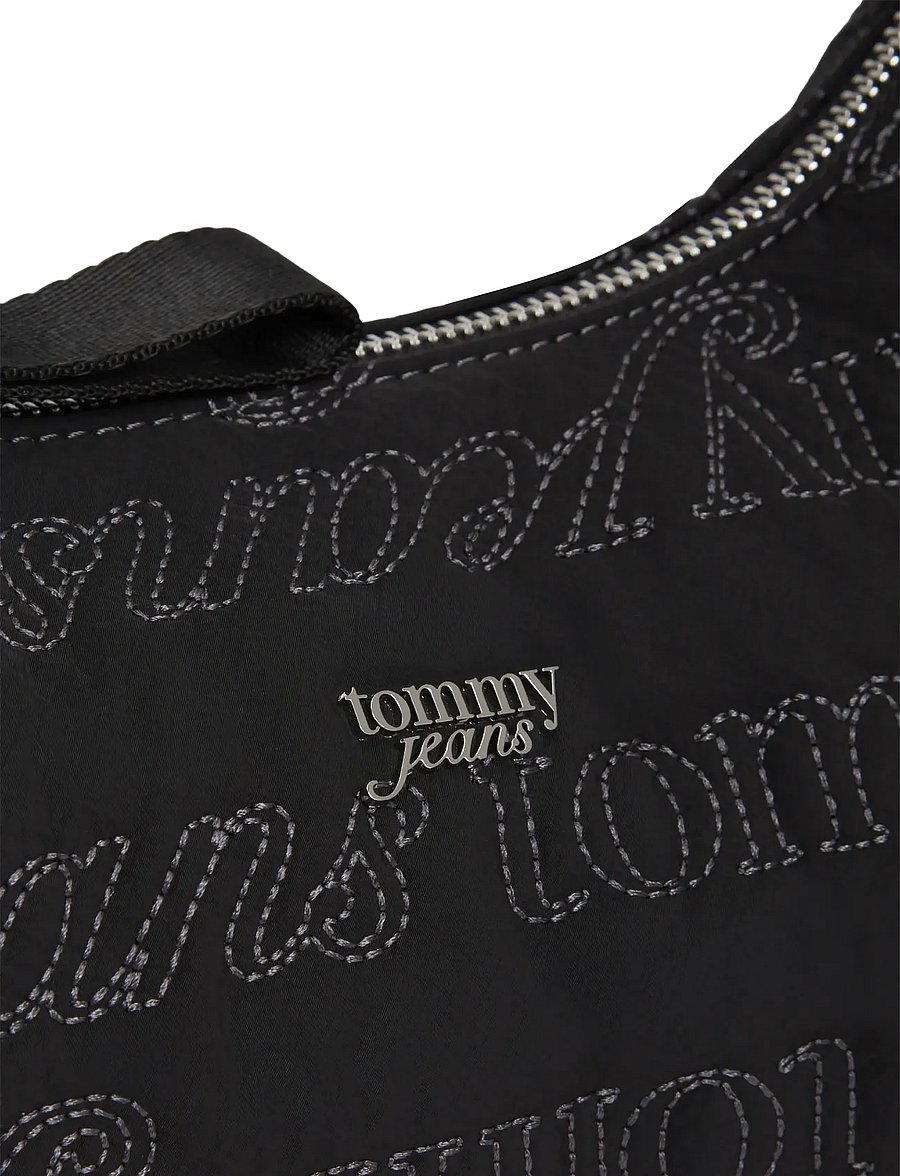 Tommy Hilfiger - TJW ICON AOP SHOULDER BAG - alltags-style - black - 3