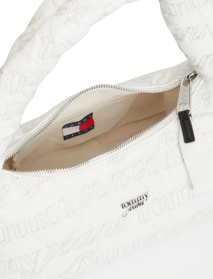 Tommy Hilfiger - TJW ICON AOP SHOULDER BAG - ecru - 3