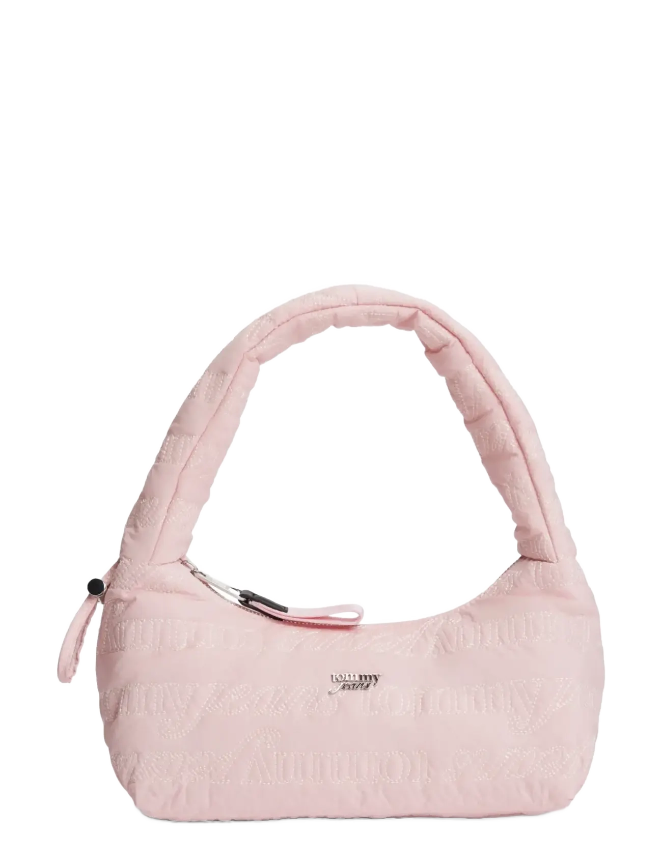 Tommy Hilfiger TJW ICON AOP SHOULDER BAG - Tasker - PEARL DUST ROSE / pink/rose