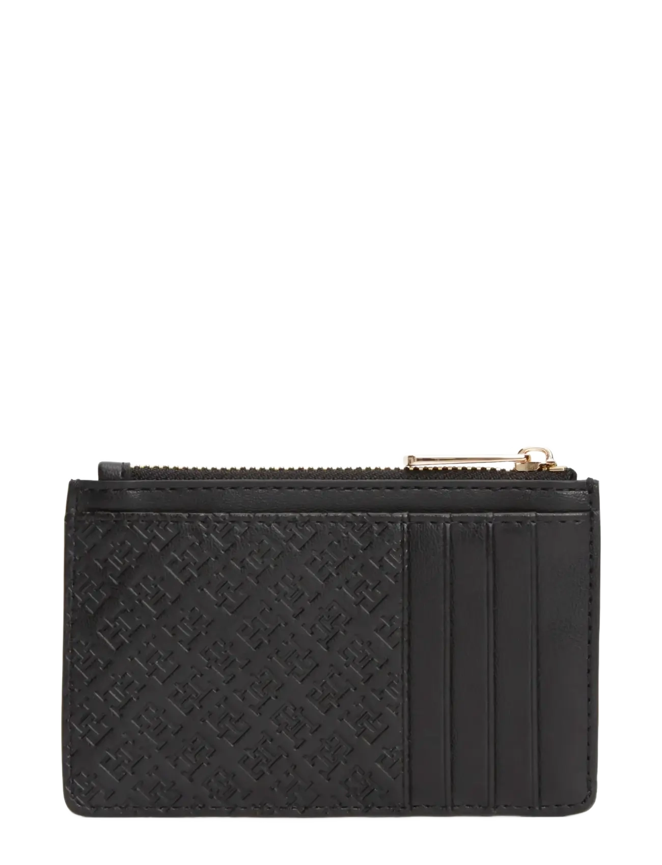Tommy Hilfiger - TH ICON LONG CC HOLDER MONO - plånböcker - black - 1