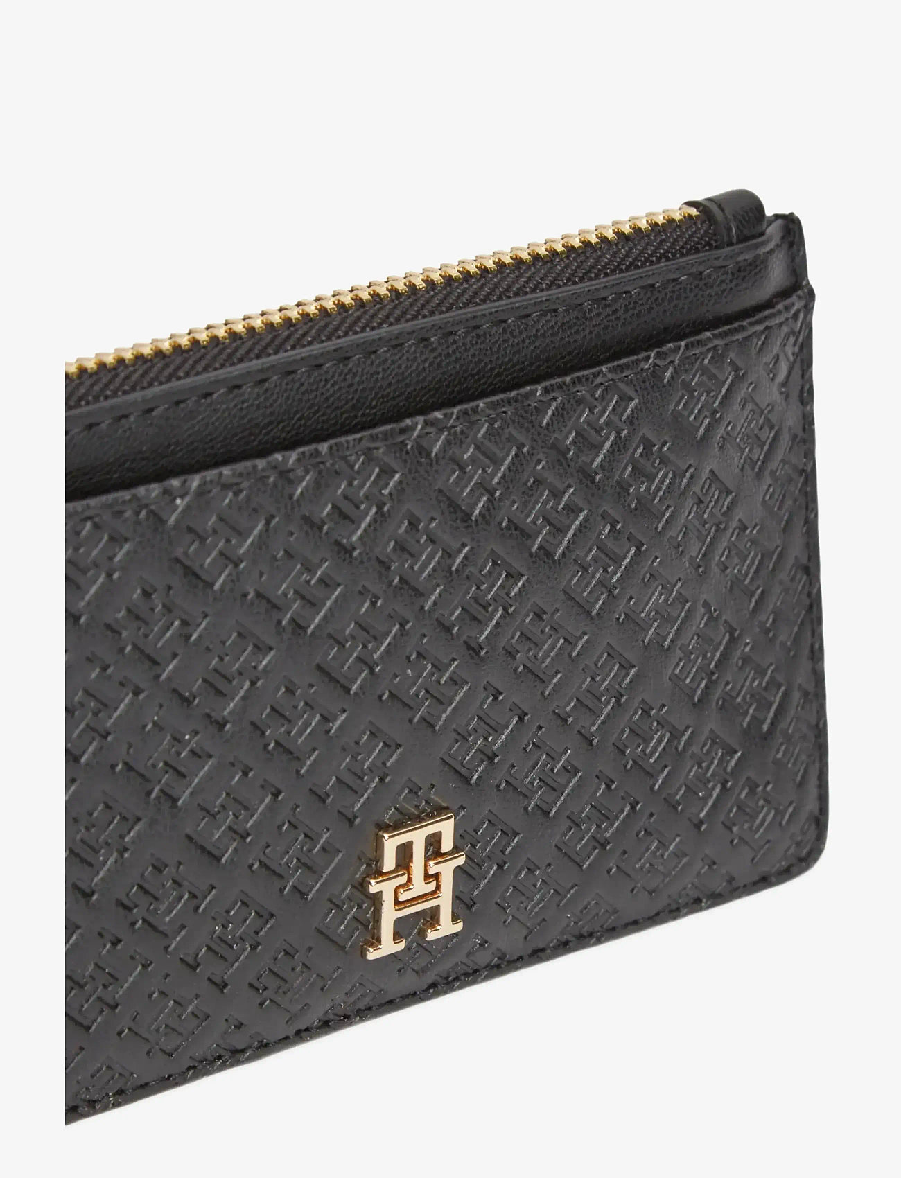 Tommy Hilfiger - TH ICON LONG CC HOLDER MONO - plånböcker - black - 2