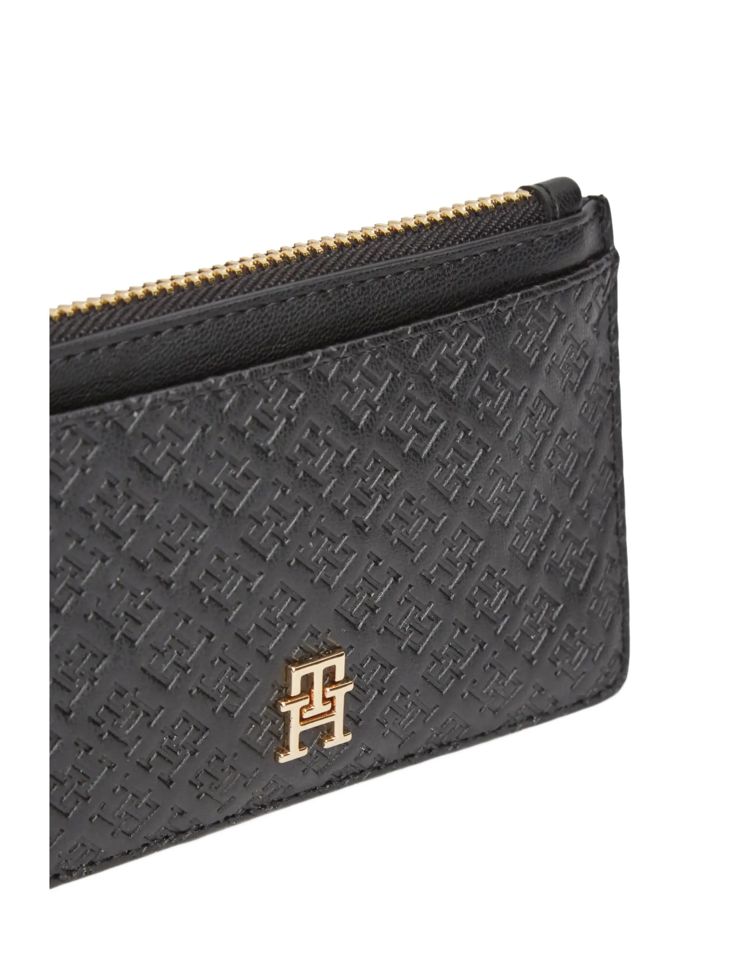 Tommy Hilfiger - TH ICON LONG CC HOLDER MONO - plånböcker - black - 2