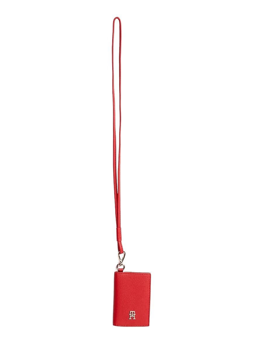 Tommy Hilfiger - TH ICON CC HOLDER W/STRAP - kaardihoidjad - primary red - 0