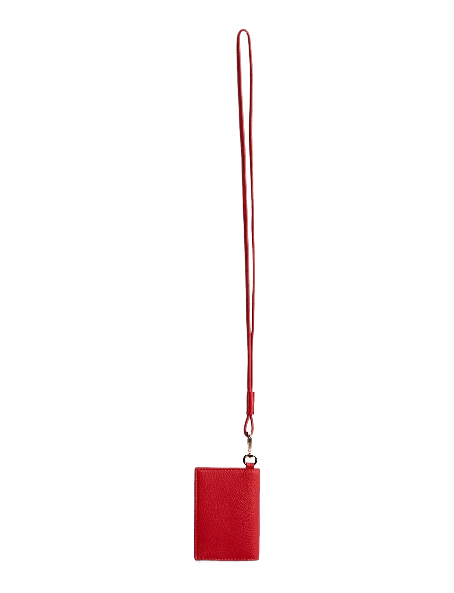 Tommy Hilfiger - TH ICON CC HOLDER W/STRAP - kaardihoidjad - primary red - 1