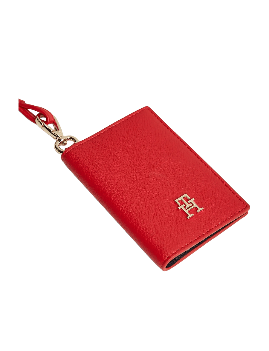 Tommy Hilfiger - TH ICON CC HOLDER W/STRAP - kaardihoidjad - primary red - 2