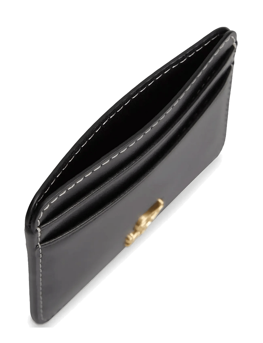 Tommy Hilfiger - TH SCRIPT LEATHER CC HOLDER - kaardihoidjad - black - 2