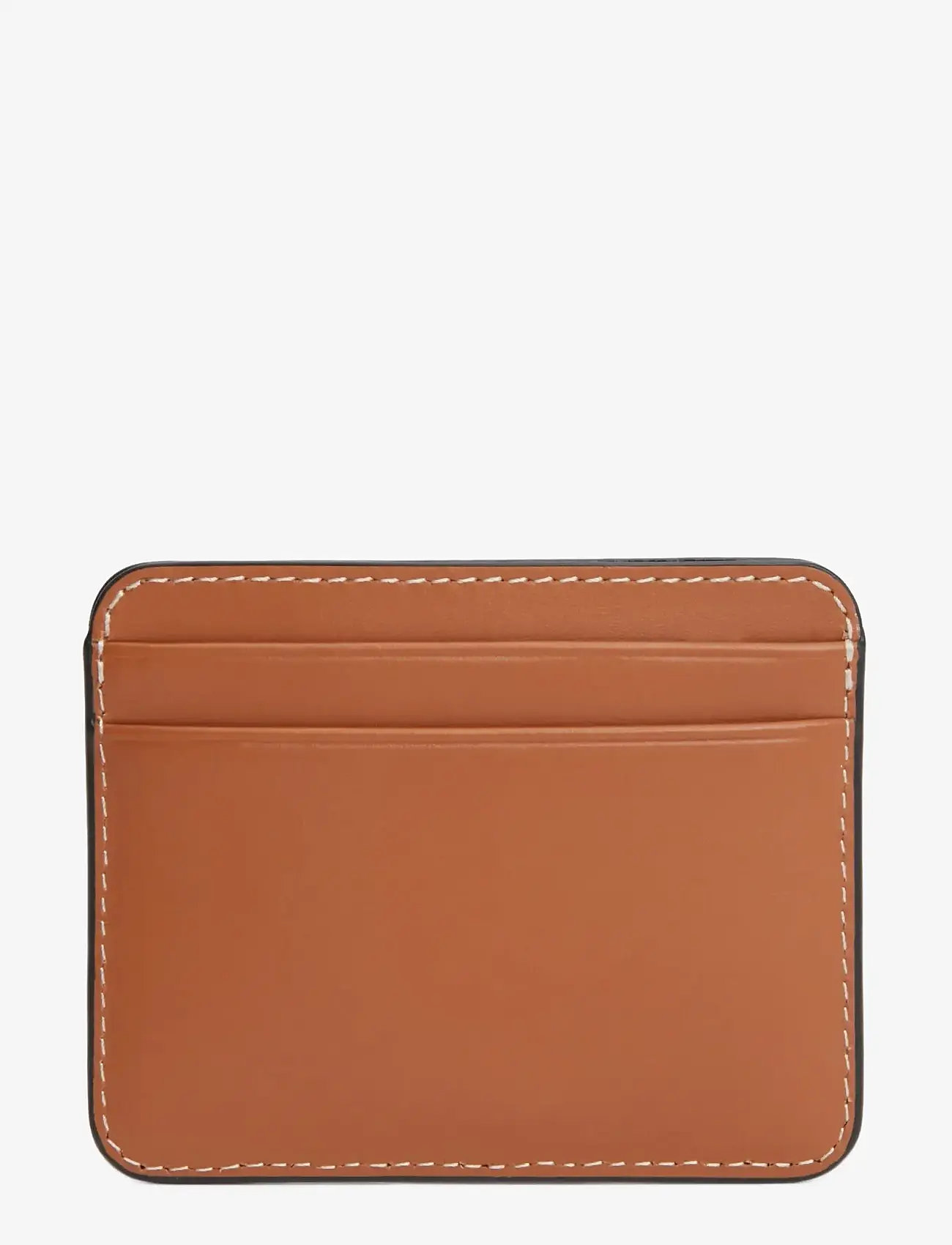 Tommy Hilfiger - TH SCRIPT LEATHER CC HOLDER - kaarditaskud - cognac - 1