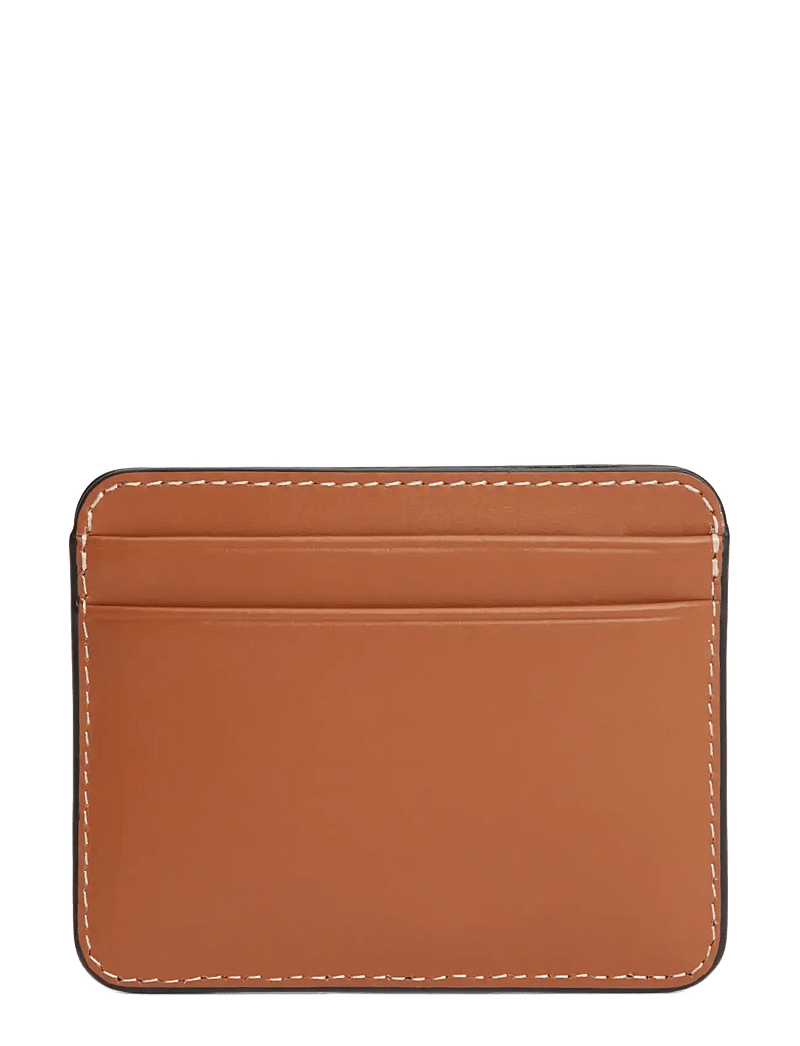 Tommy Hilfiger - TH SCRIPT LEATHER CC HOLDER - kaarditaskud - cognac - 1