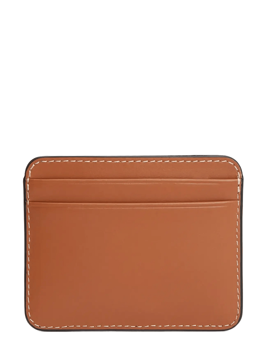 Tommy Hilfiger - TH SCRIPT LEATHER CC HOLDER - korthållare - cognac - 1