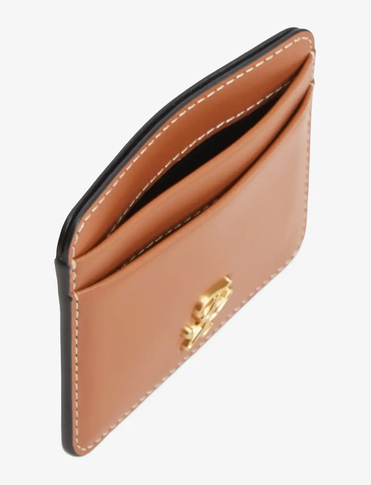 Tommy Hilfiger - TH SCRIPT LEATHER CC HOLDER - kaarditaskud - cognac - 3