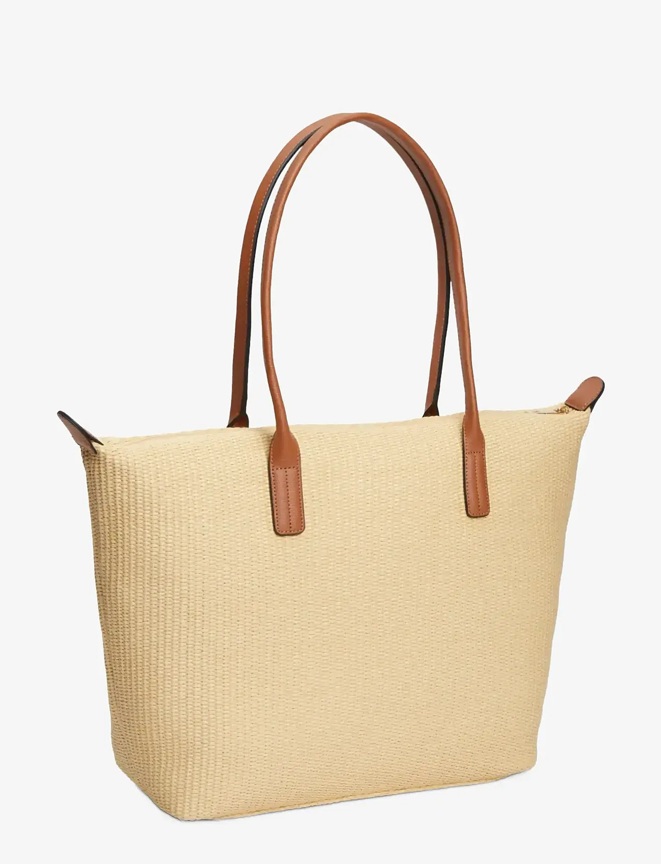 Tommy Hilfiger - POPETTE TOTE RAFFIA - totes - natural raffia - 2