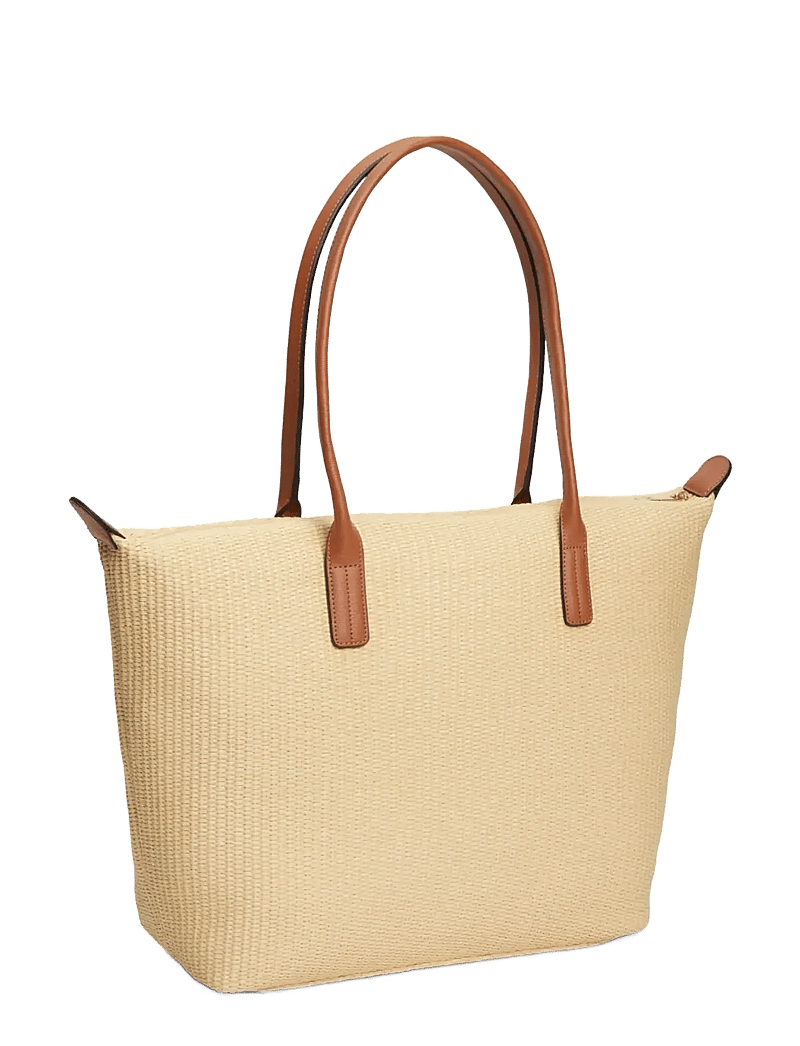 Tommy Hilfiger - POPETTE TOTE RAFFIA - tote bags - natural raffia - 2