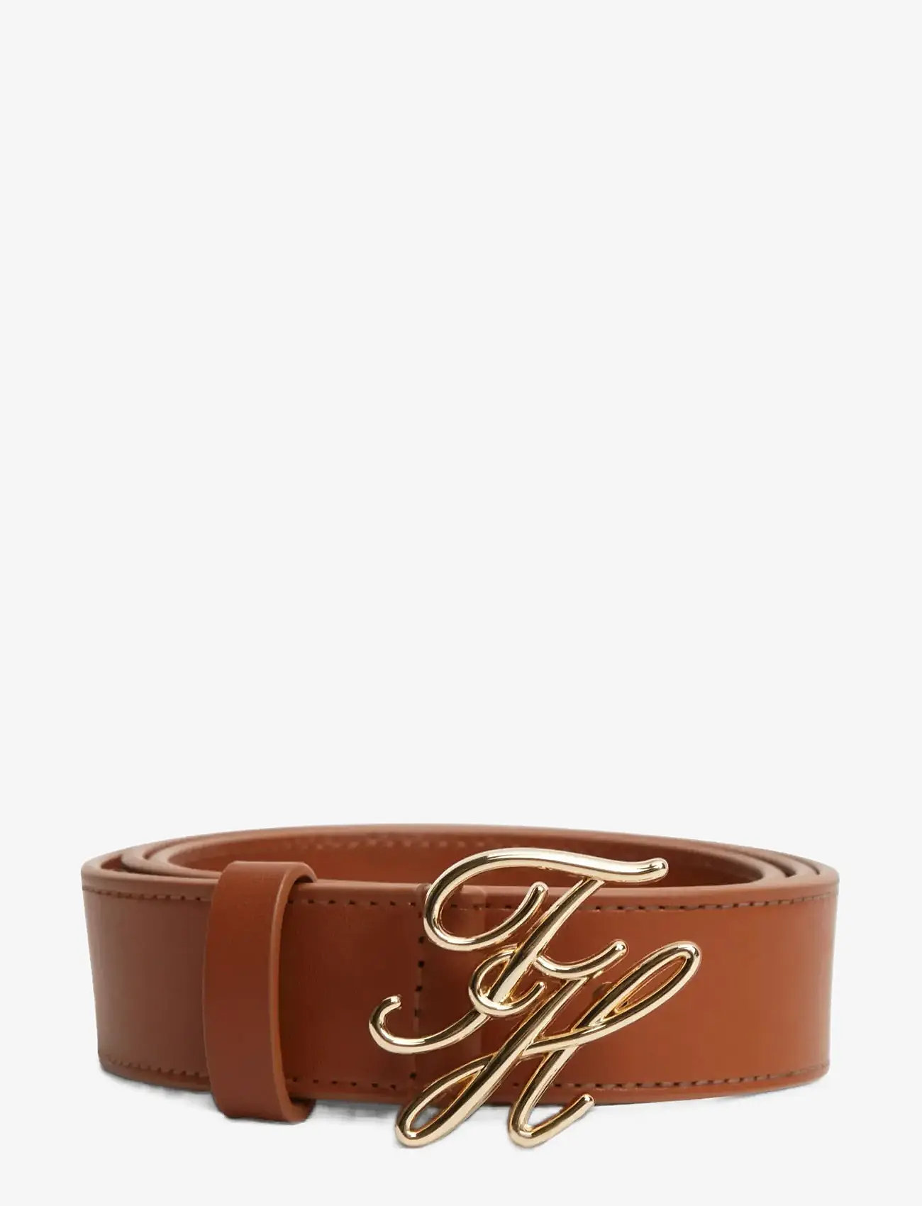 Tommy Hilfiger - TH SCRIPT 3.0 - bælter - cognac - 1