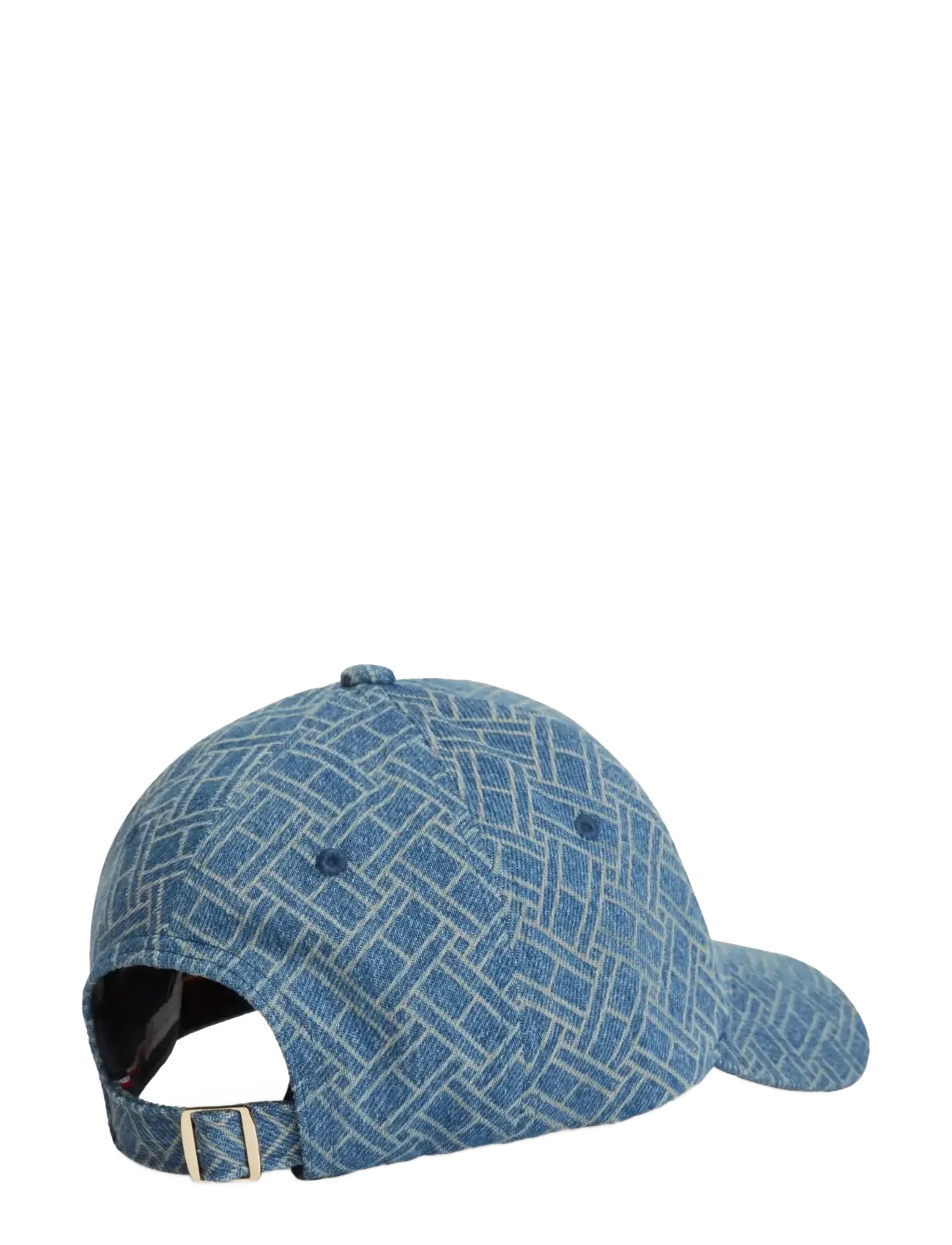 Tommy Hilfiger - TH FLAG MONOGRAM DENIM CAP - caps - denim monogram - 1