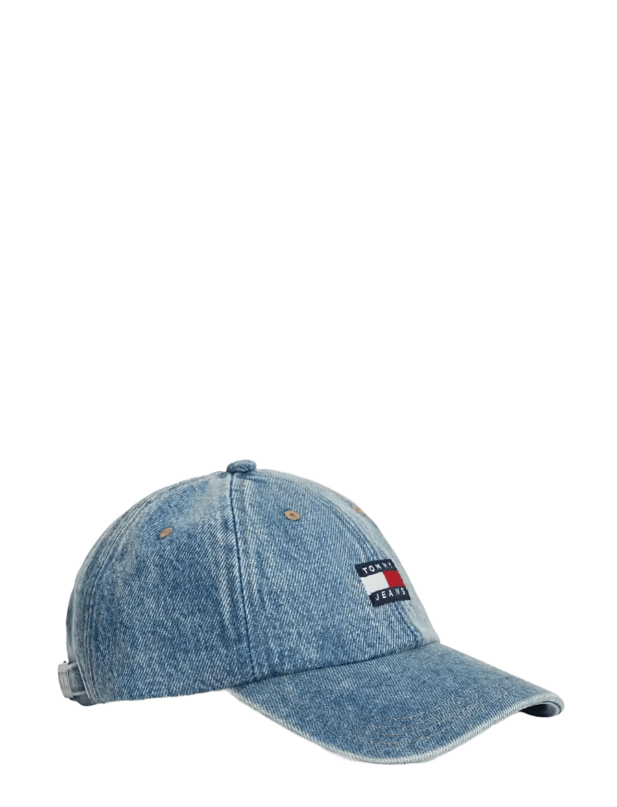 Tommy Hilfiger - TJW HERITAGE DENIM CAP - kasketter & caps - denim medium 01 - 0