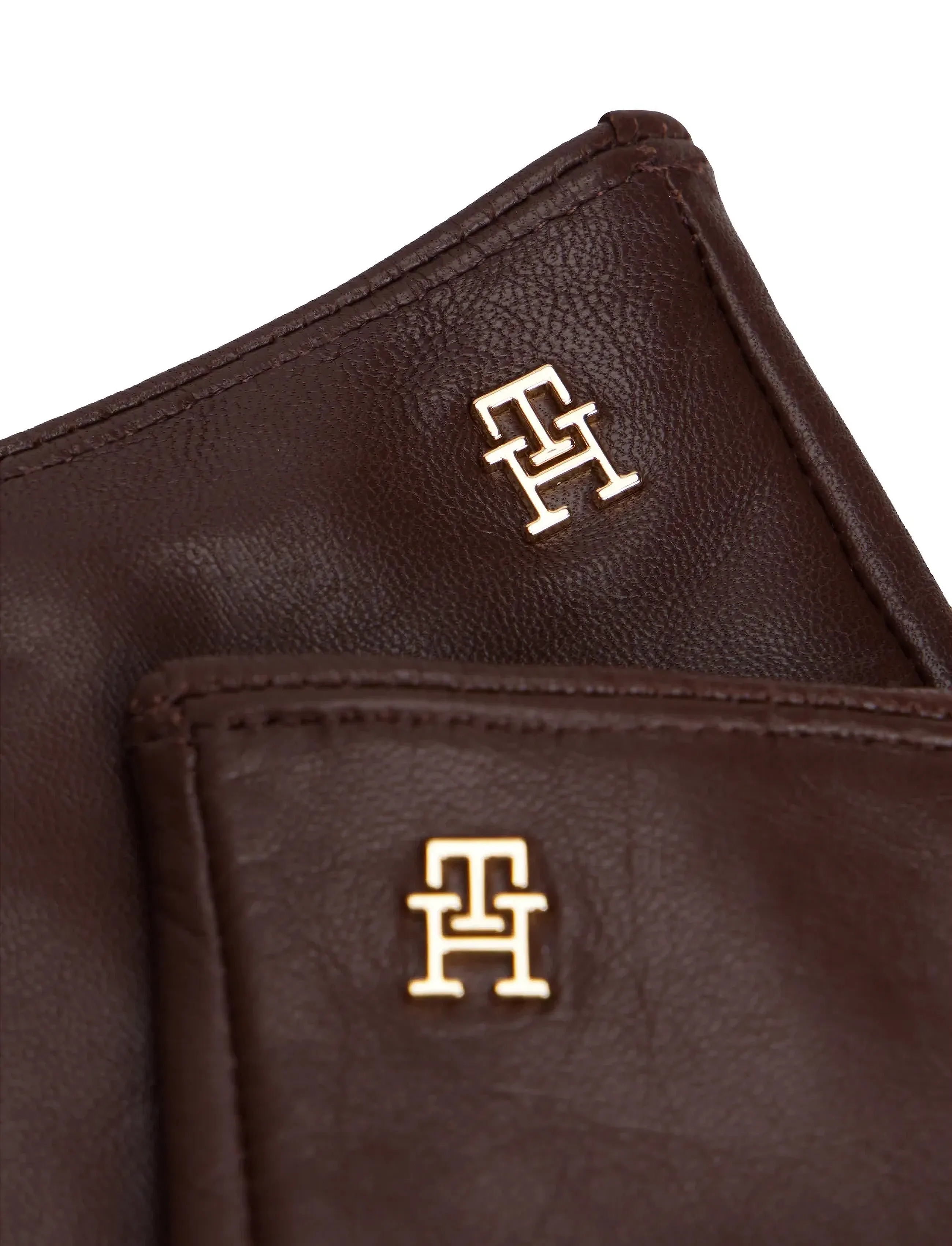 Tommy Hilfiger - TH ELEVATED CHIC LEATHER GLOVES - nahast kindad - rich walnut - 2