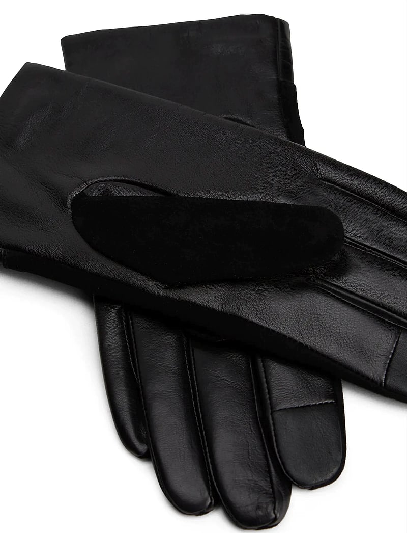 Tommy Hilfiger - TH SUEDE LEATHER GLOVES - lederhandschuhe - black - 1