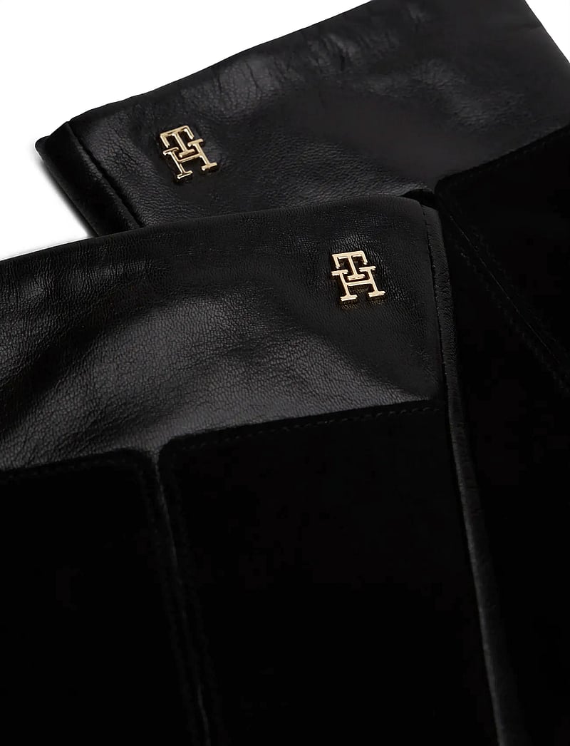 Tommy Hilfiger - TH SUEDE LEATHER GLOVES - lederhandschuhe - black - 2