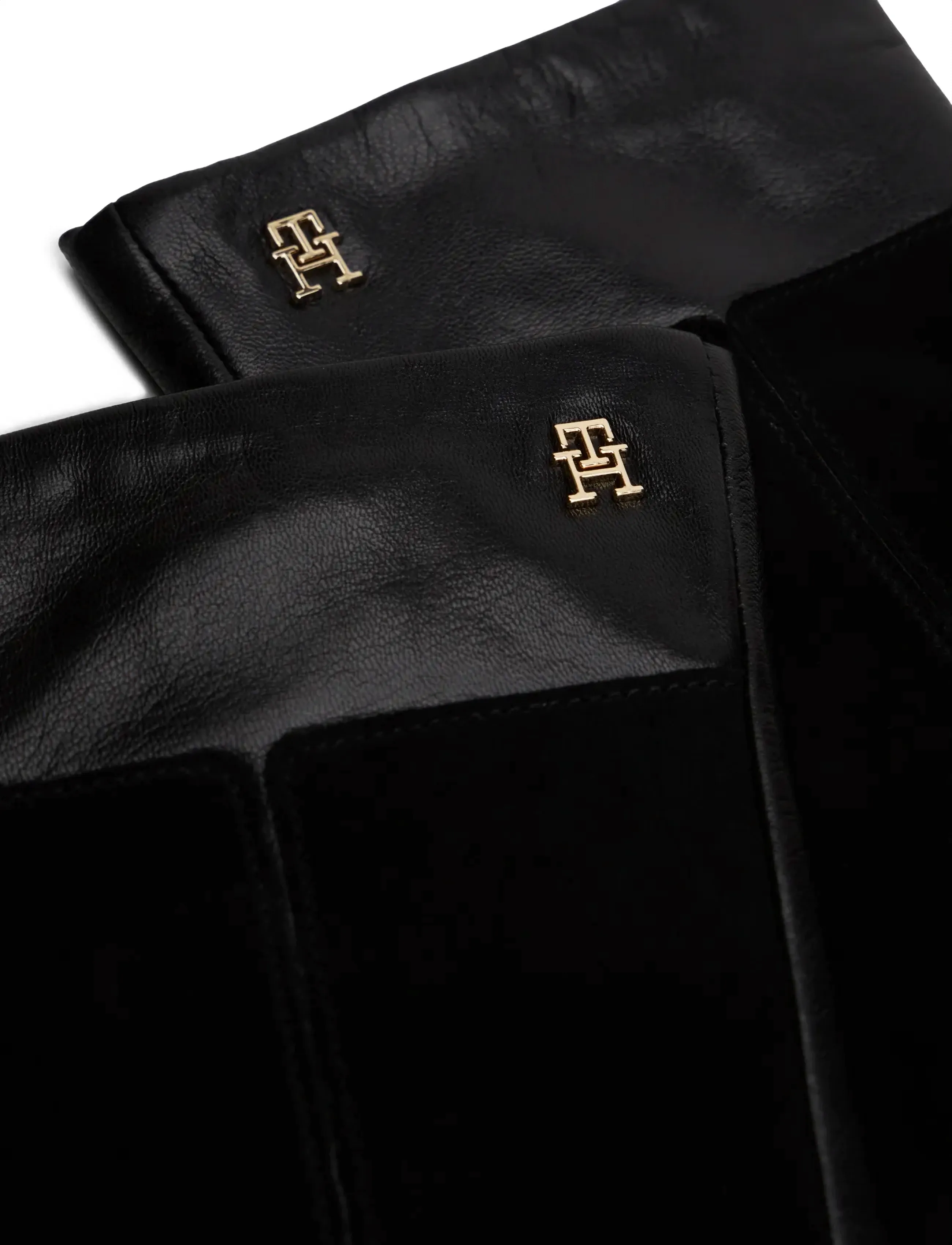 Tommy Hilfiger - TH SUEDE LEATHER GLOVES - akcesoria - black - 2
