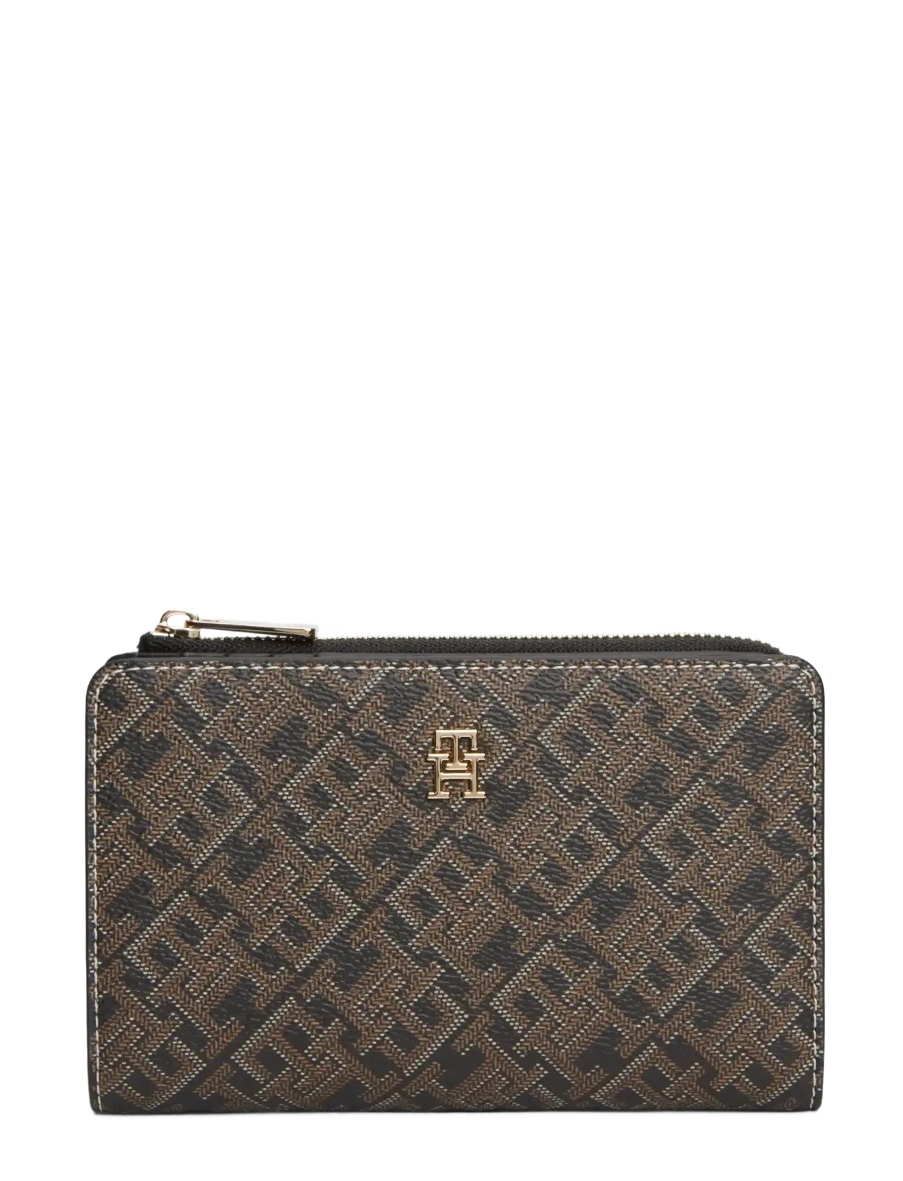 Tommy Hilfiger Th Icon Bifold Wallet Monoplay, One Size, Card Holders & Wallets, Schwarz - Frauen