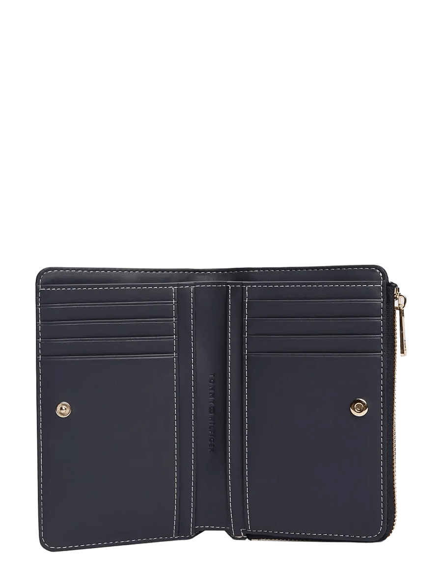 Tommy Hilfiger - TH ICON BIFOLD WALLET MONOPLAY - portemonnaies - blue mix - 2