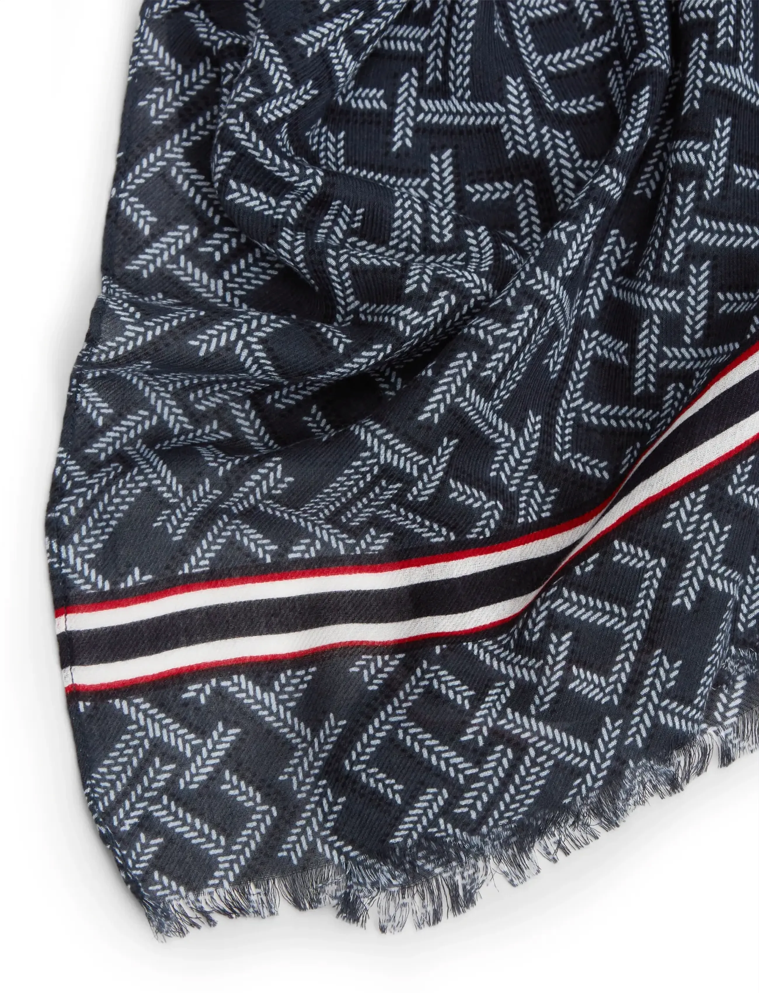 Tommy Hilfiger - TH MONOGRAM CORP SCARF - lightweight scarves - space blue - 3