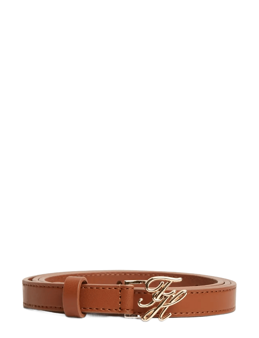 Tommy Hilfiger - TH SCRIPT 1.5 - nahkrihmad - cognac - 1
