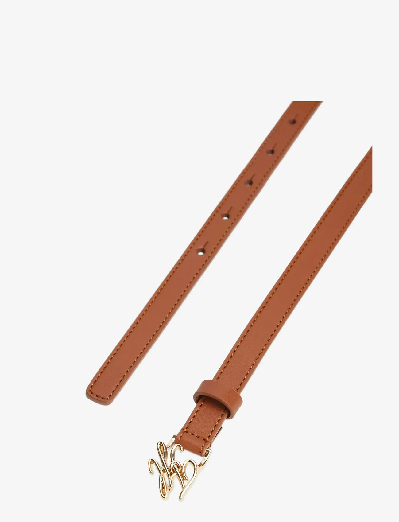 Tommy Hilfiger - TH SCRIPT 1.5 - leather belts - cognac - 2