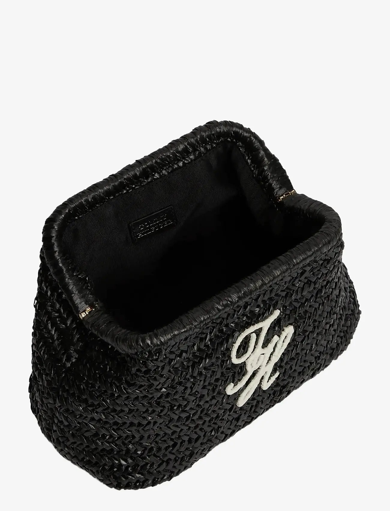 Tommy Hilfiger - TH ELEVATED SUMMER CLUTCH RAFFIA - speciella tillfällen - natural raffia - 3