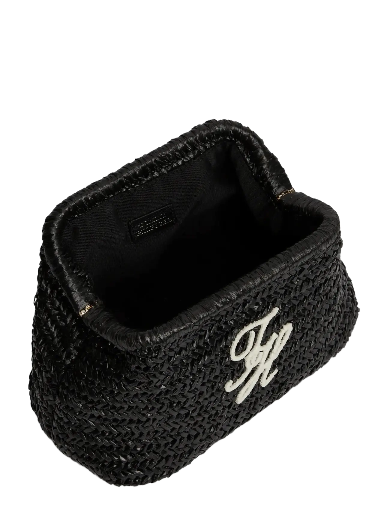 Tommy Hilfiger - TH ELEVATED SUMMER CLUTCH RAFFIA - festkläder till outletpriser - natural raffia - 3