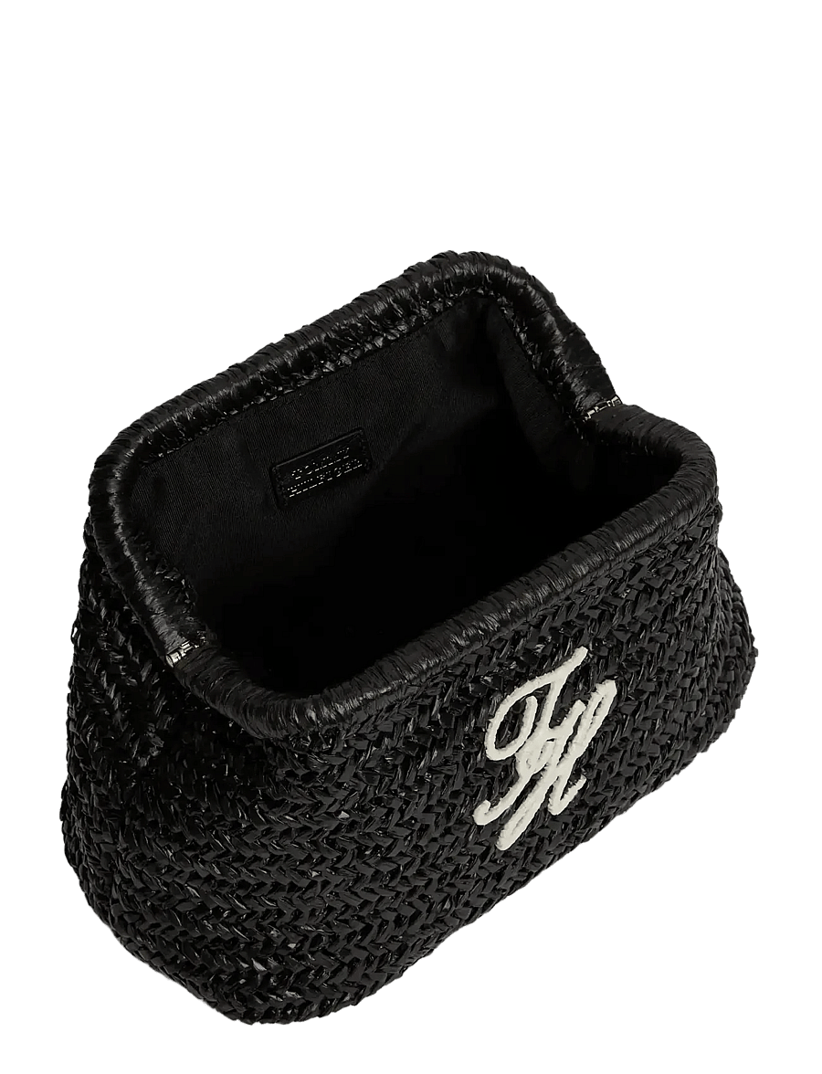 Tommy Hilfiger - TH ELEVATED SUMMER CLUTCH RAFFIA - erilised sündmused - natural raffia - 3