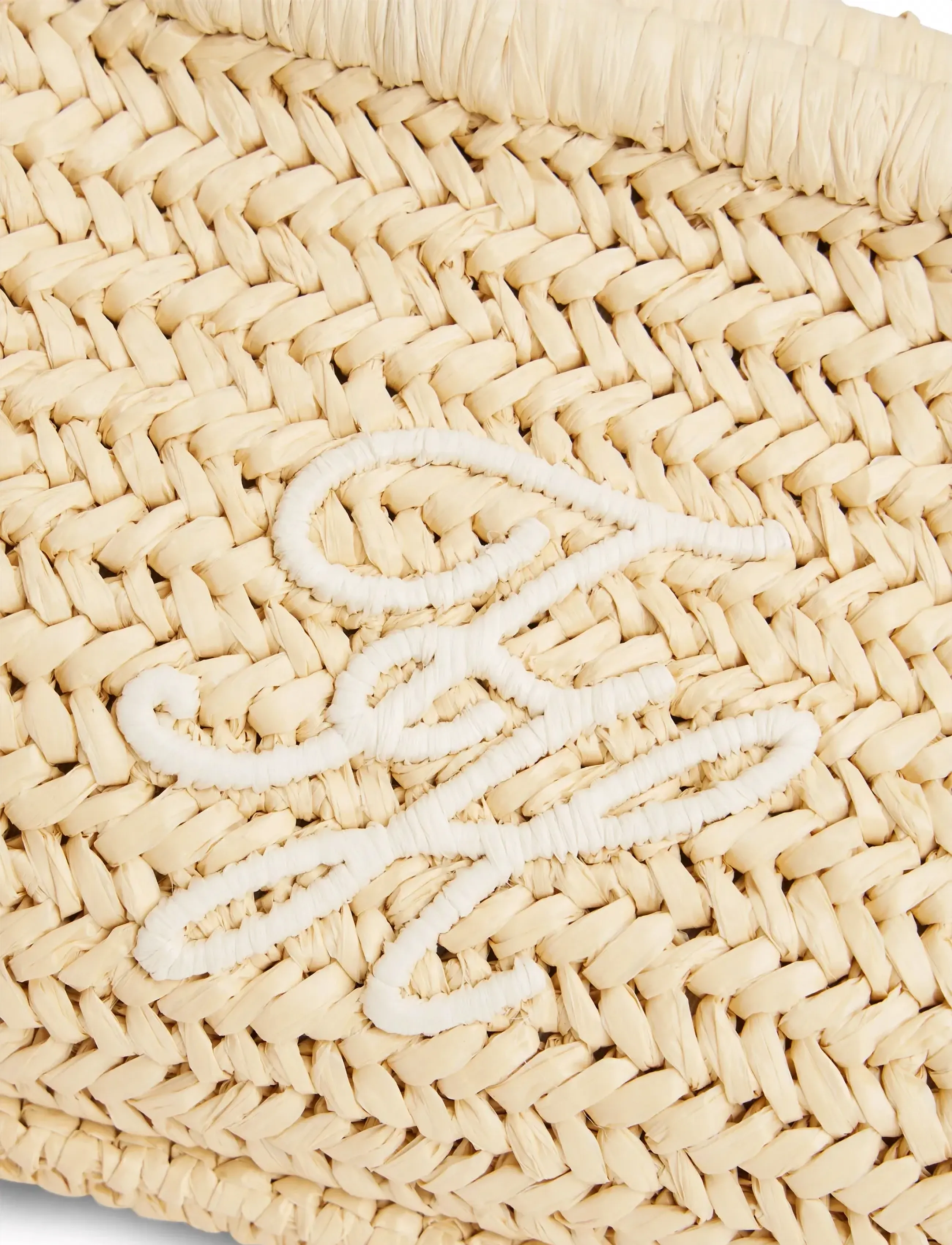 Tommy Hilfiger - TH ELEVATED SUMMER CLUTCH RAFFIA - festkläder till outletpriser - natural raffia - 4