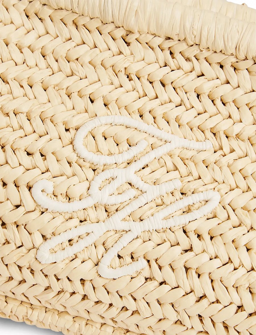 Tommy Hilfiger - TH ELEVATED SUMMER CLUTCH RAFFIA - erilised sündmused - natural raffia - 4