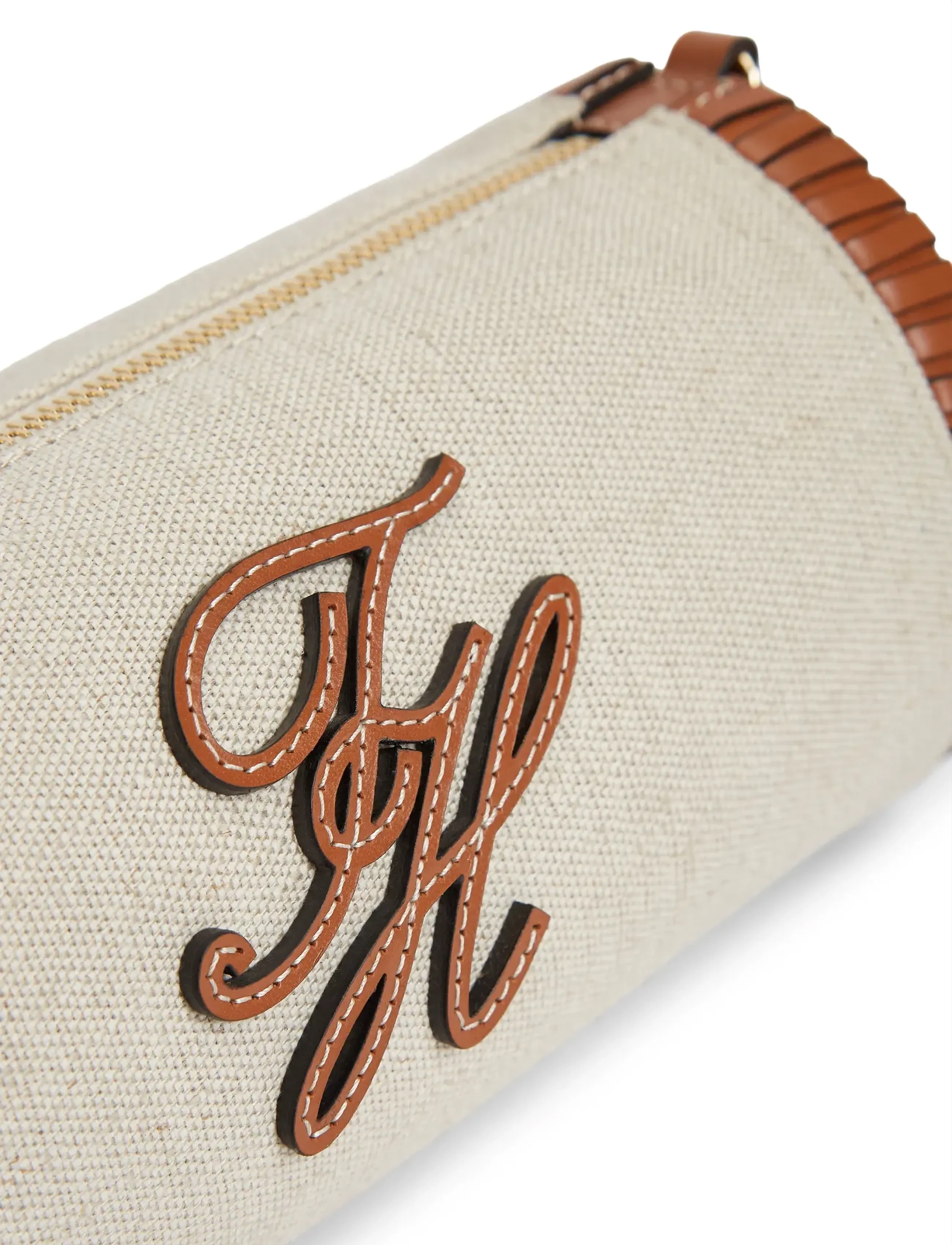 Tommy Hilfiger - TH ELEV SUMM CHAIN BAG CANVAS - festmode zu outlet-preisen - canvas cognac - 3